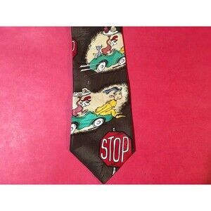 City one Hand Made Dr. Seuss Tie